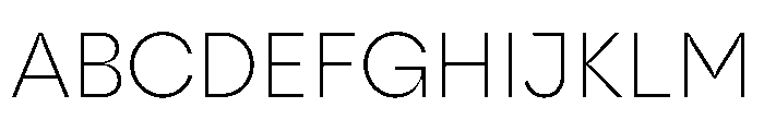 ZimulaInkTrap ExtraLightInkTrap Font UPPERCASE