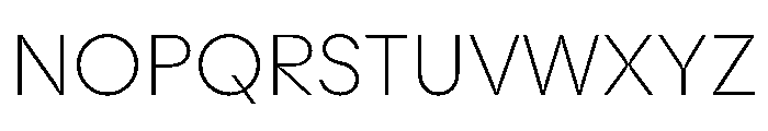 ZimulaInkTrap ExtraLightInkTrap Font UPPERCASE