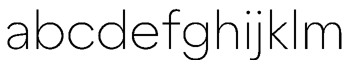 ZimulaStandard ExtraLight FONT