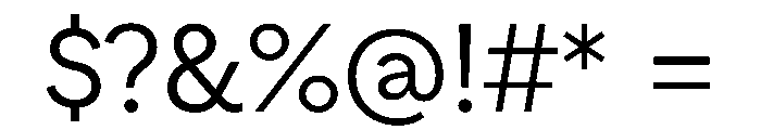 ZimulaStandard Regular Font OTHER CHARS