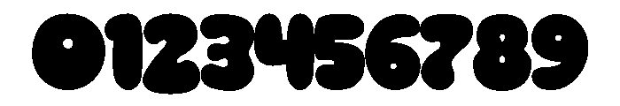 Ziclets Medium Font OTHER CHARS
