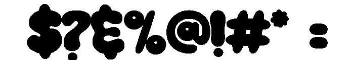 Ziclets Medium Font OTHER CHARS