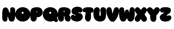 Ziclets Medium Font LOWERCASE