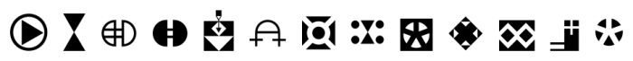 Znak Symbols 1 Regular Font UPPERCASE