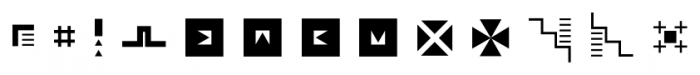 Znak Symbols 2 Regular Font UPPERCASE
