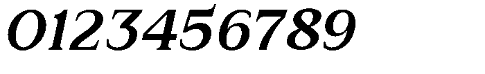 Zn Relyne Bold Oblique Font OTHER CHARS