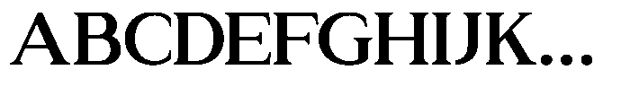 Zn Relyne Bold Font UPPERCASE