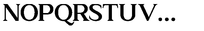 Zn Relyne Bold Font UPPERCASE