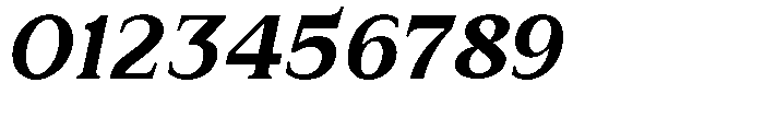 Zn Relyne Extra Bold Oblique Font OTHER CHARS