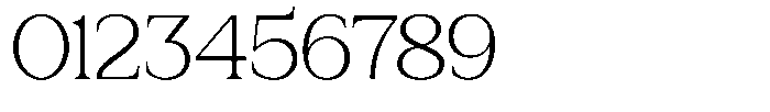 Zn Relyne Extra Light Font OTHER CHARS