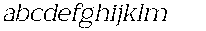 Zn Relyne Light Oblique FONT