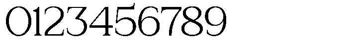 Zn Relyne Light Font OTHER CHARS