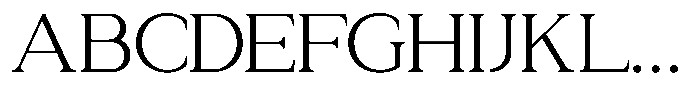 Zn Relyne Light Font UPPERCASE