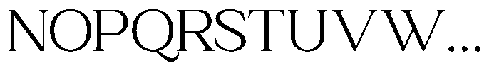 Zn Relyne Light Font UPPERCASE
