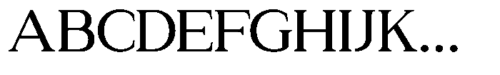 Zn Relyne Medium Font UPPERCASE