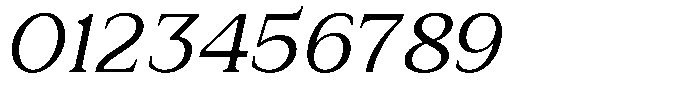 Zn Relyne Oblique Font OTHER CHARS