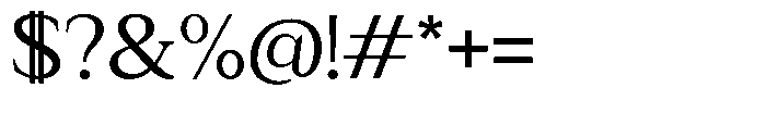 Zn Relyne Regular Font OTHER CHARS