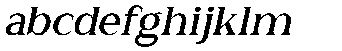 Zn Relyne Semi Bold Oblique FONT
