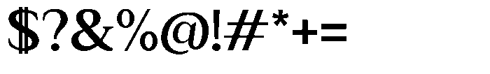 Zn Relyne Semi Bold Font OTHER CHARS