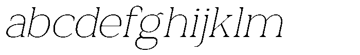 Zn Relyne Thin Oblique FONT