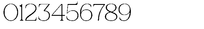 Zn Relyne Thin Font OTHER CHARS