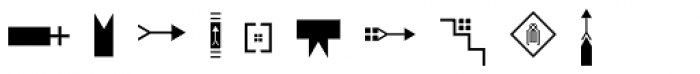 Znak Symbols 2 Font OTHER CHARS