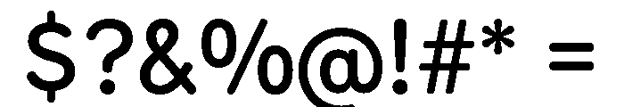 ZooLogic Style One Font OTHER CHARS