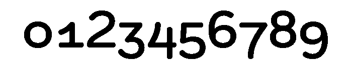 ZooLogic Style Three Font OTHER CHARS
