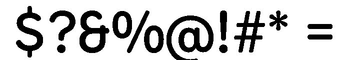 ZooLogic Style Two Font OTHER CHARS