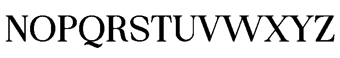 ZORIS Font UPPERCASE