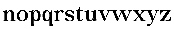 ZORIS Font LOWERCASE