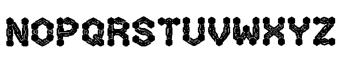 Zoeya Regular Font UPPERCASE