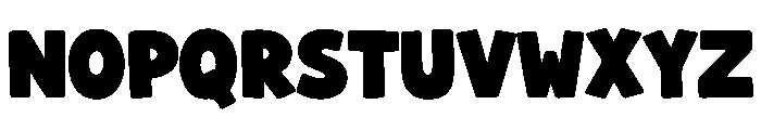 Zokka Font UPPERCASE