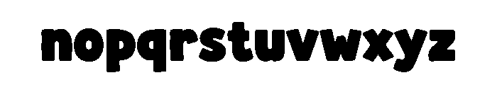 Zokka Font LOWERCASE