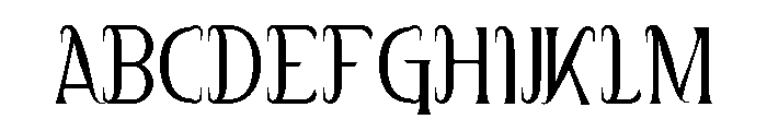Zolalia Font UPPERCASE