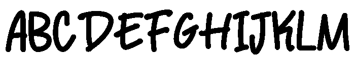 Zombie Crumzy Font UPPERCASE