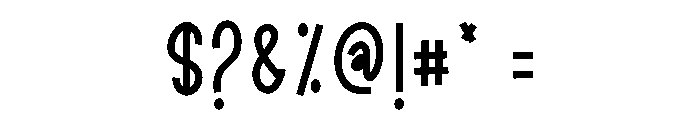 Zombie Reborn Font OTHER CHARS