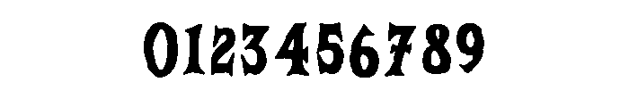 Zombie Terror Font 1 Font OTHER CHARS
