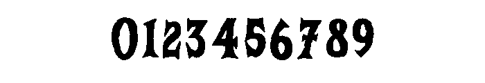 Zombie Terror Font 2 Font OTHER CHARS