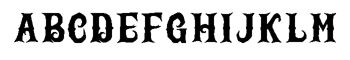 Zombie Terror Font 2 FONT