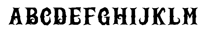 Zombie Terror Font 4 FONT