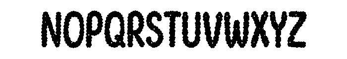 Zombie Toons Font UPPERCASE