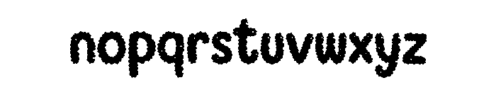 Zombie Toons Font LOWERCASE