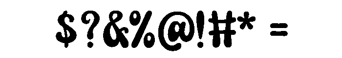Zombora Font OTHER CHARS
