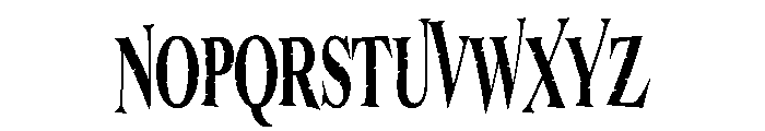 Zomelya Font UPPERCASE