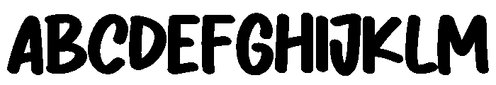 Zona Eman Font UPPERCASE