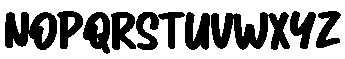 Zona Eman Font LOWERCASE