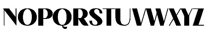 Zona Raka Regular Font LOWERCASE