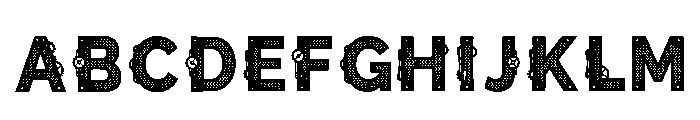 Zona Regular Font UPPERCASE