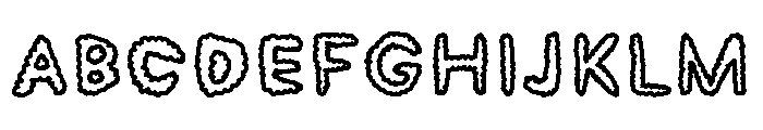 Zoo keeper Font UPPERCASE